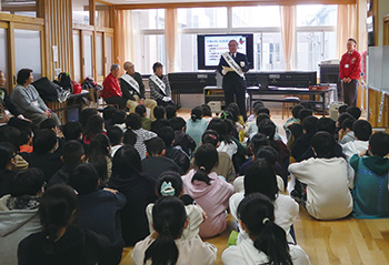 小学生が選挙体験