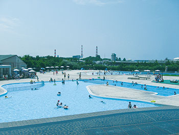 山の下海浜公園プール