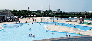 山の下海浜公園プール