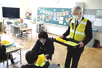 岡方第二小学校　入学式　風景