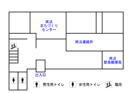 フロア図「1階」