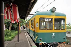 かぼちゃ電車の写真