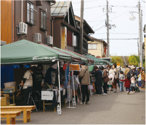 第３部会 「南区味わい市場」が行われている様子の写真