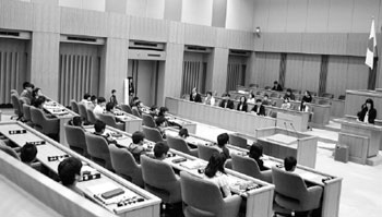 写真　子ども議会の様子