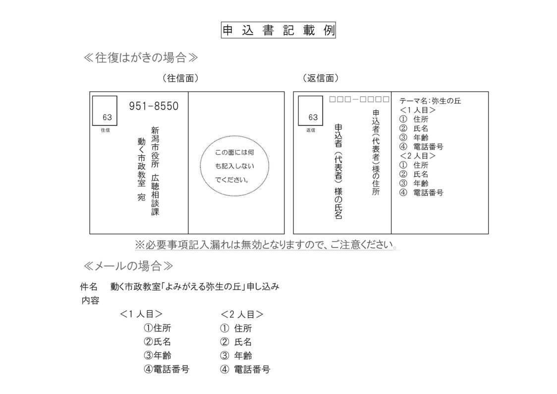 往復はがき