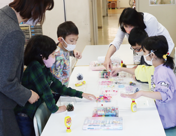 生活単元学習の様子