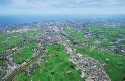 新潟市空撮