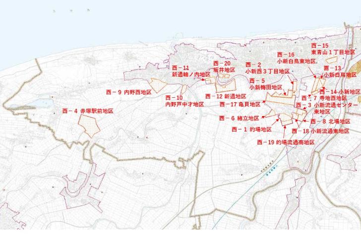 地区計画（西区）画像